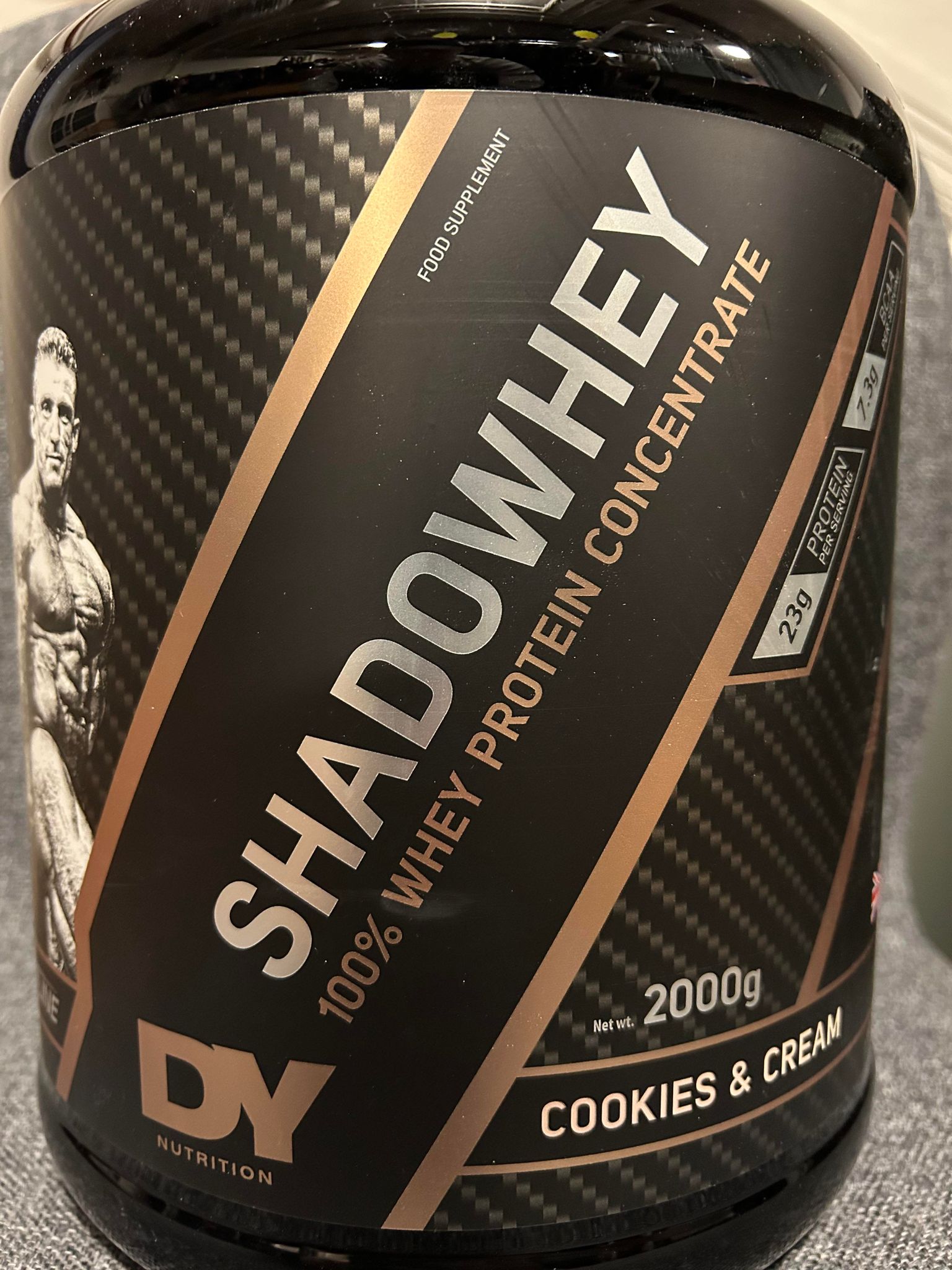 Vassleprotein Shadowhey 2 kg, 66 portioner  Cookies & Cream