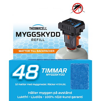 Thermacell Refill 48h Backpacker - enbart mattor