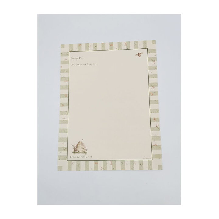 Recipe Laser Paper