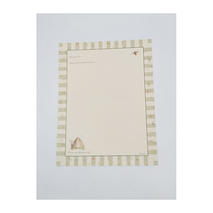 Recipe Laser Paper