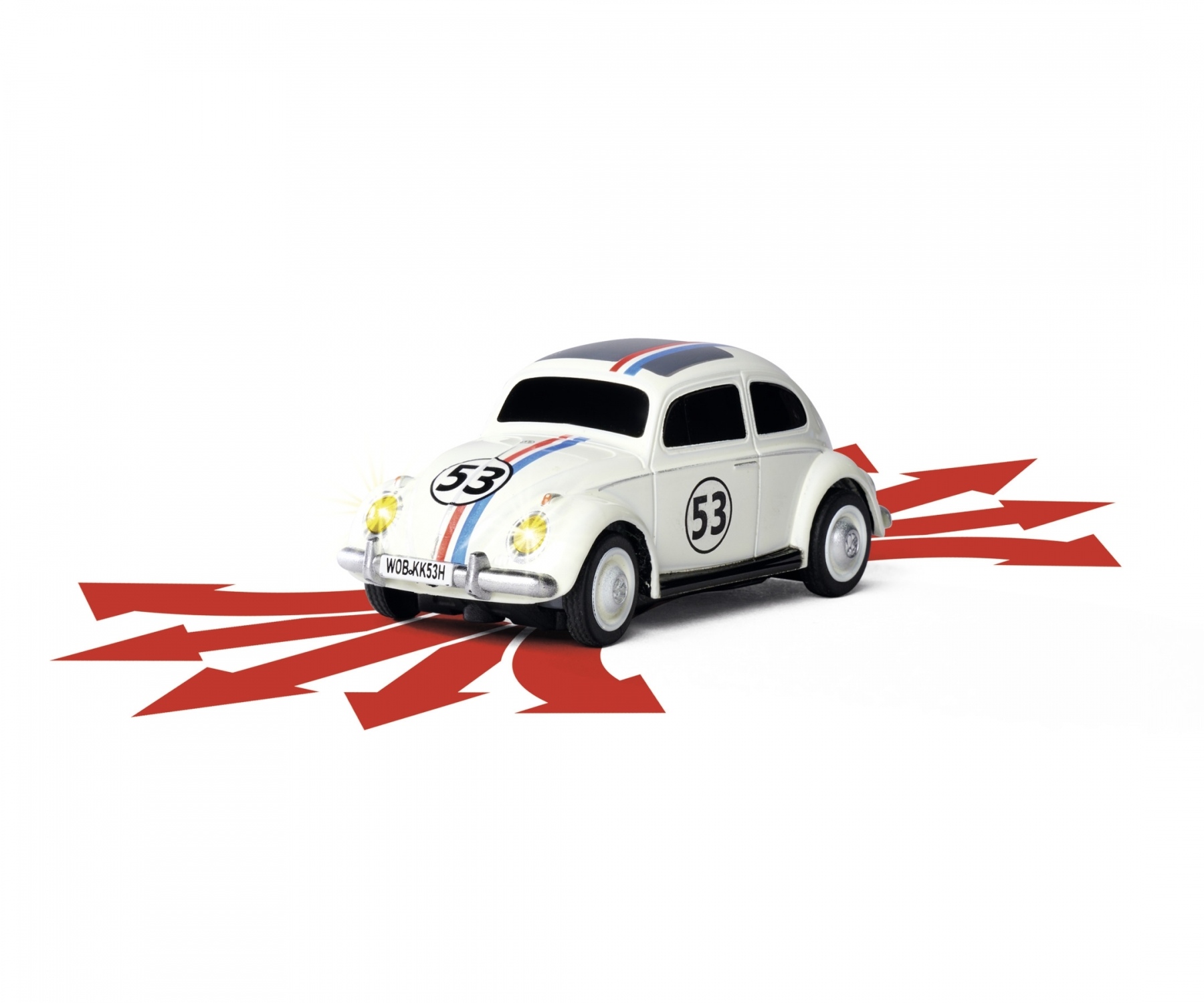 1:87 VW Beetle Rallye 2.4G 100% RTR - 4