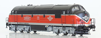 Diesellok Tågkraft TMX 1021 (DC m ljud)