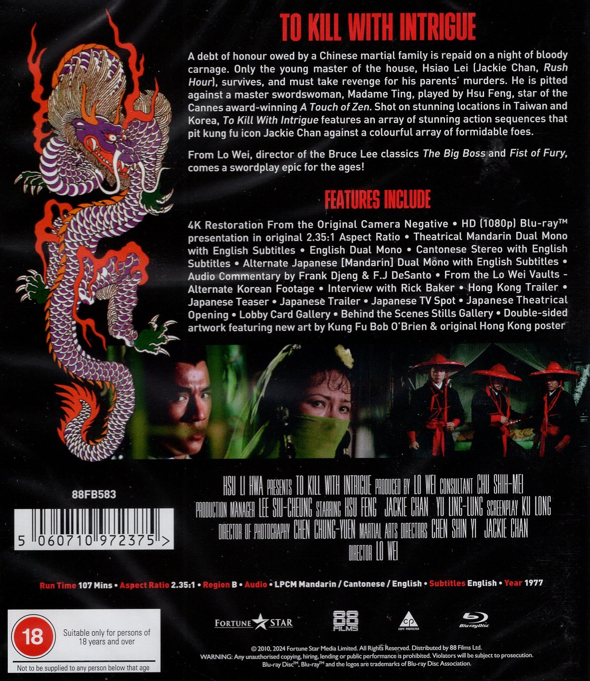 To Kill With Intrigue (ej svensk text) (Blu-ray) - 2