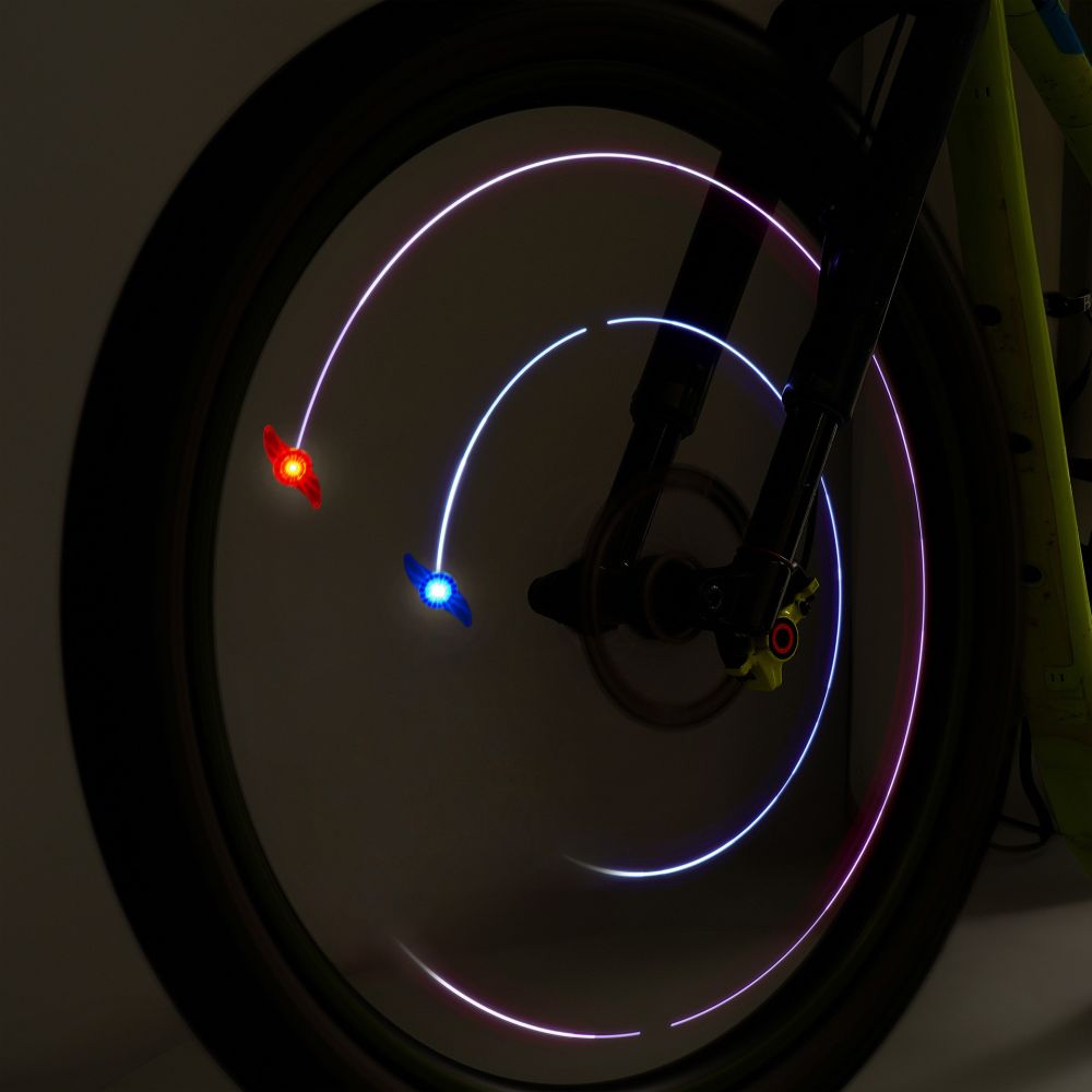 Bicycle spoke lights, Cykelhjulslampor, Space - 2