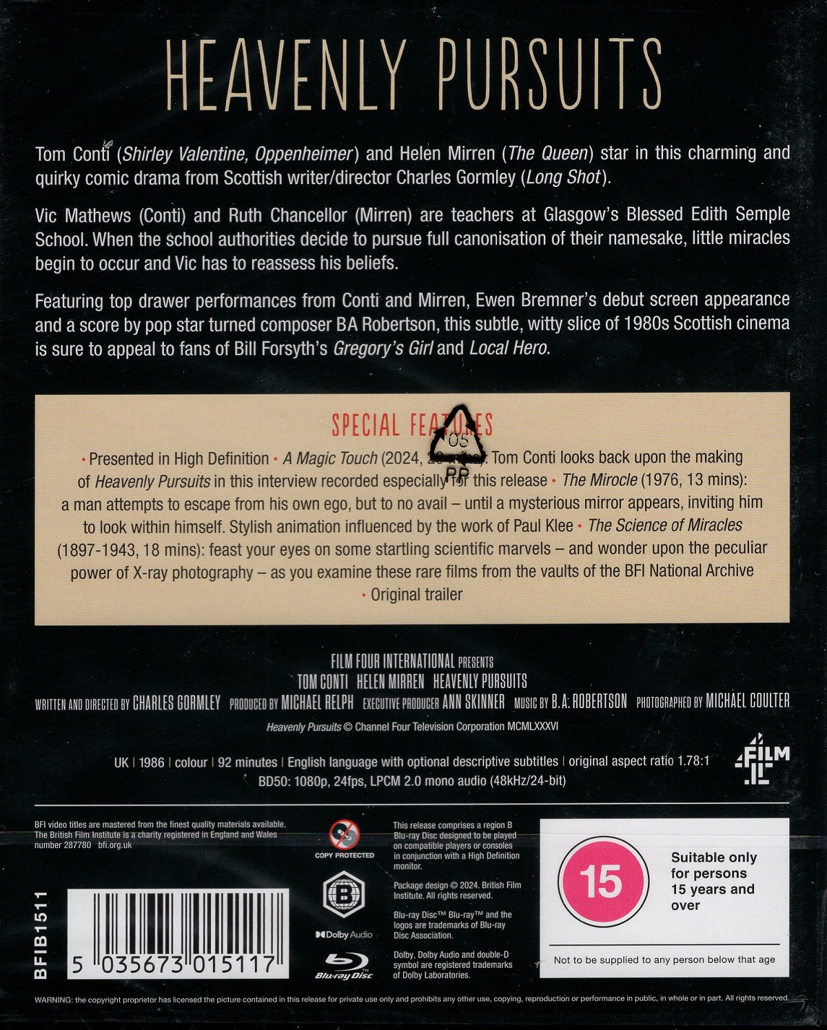 Heavenly Pursuits (ej svensk text) (Blu-ray) - 2