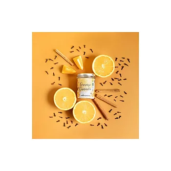 AROMANDISE  DOFTLJUS - BOUGIE ORANGE CINNAMON