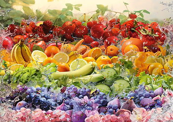 Fruit cocktail, 1000 Bitar Schmidt