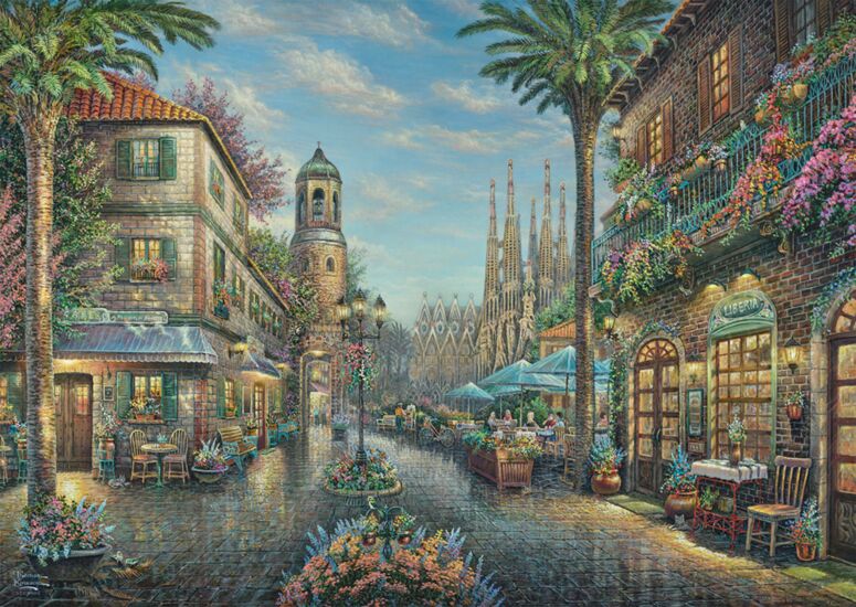 Spanish café , 1000 Bitar, Schmidt