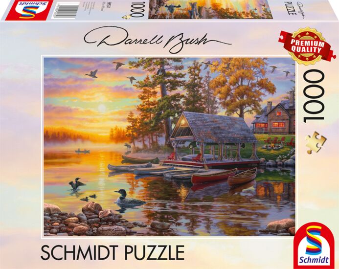 Boathouse with canoes , 1000 Bitar, Schmidt - 2
