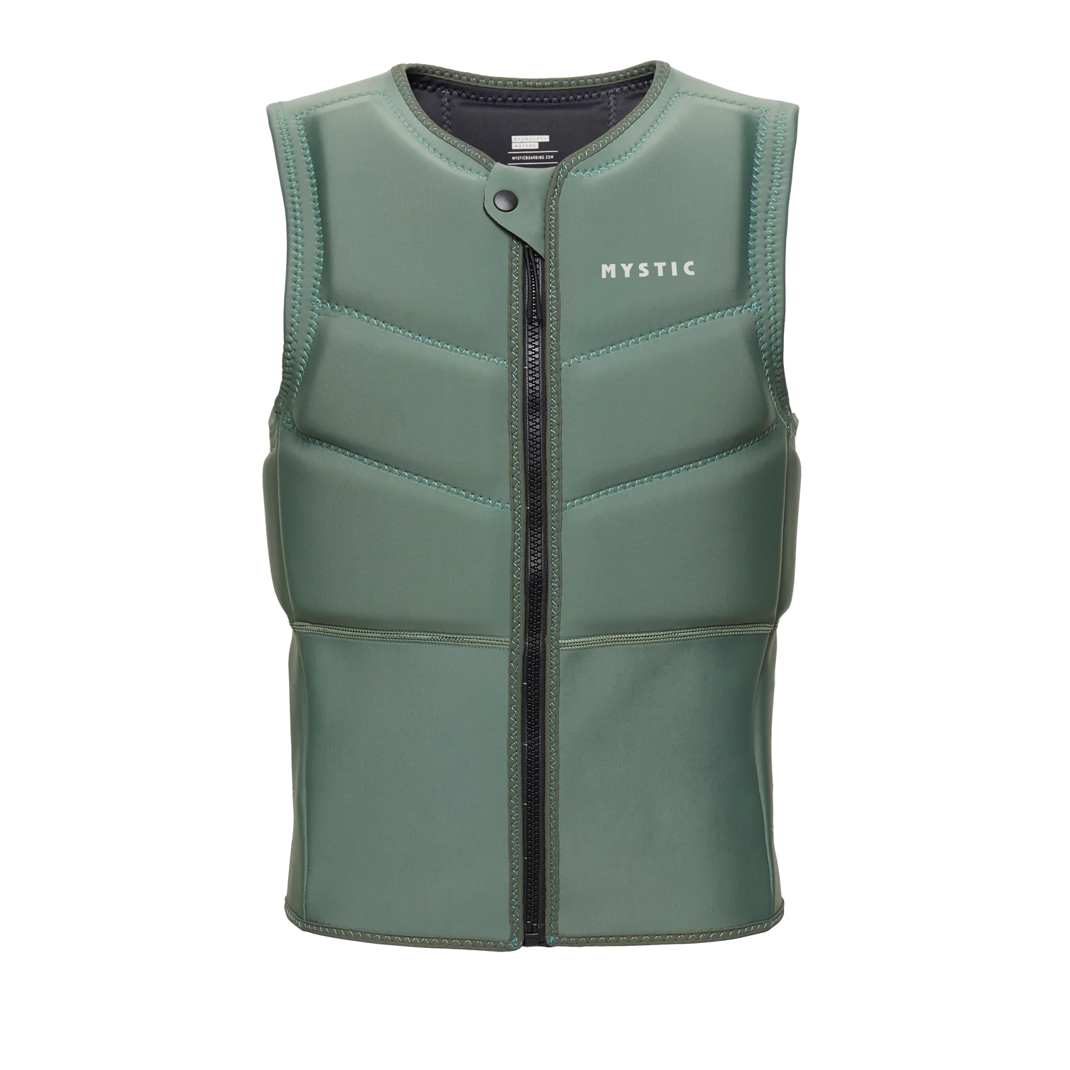 Mystic Star impact vest frontzip Kite  - Dark olive