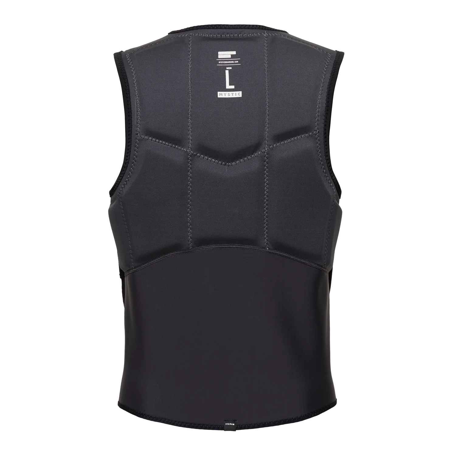 Mystic Star impact vest frontzip Kite  -Black - 4