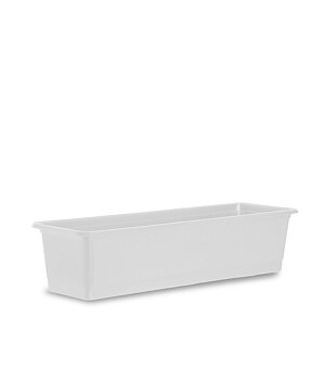 Blomlåda 80cm Vit