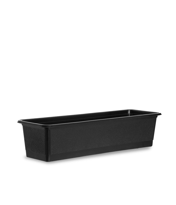 Blomlåda 80cm Svart