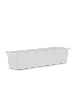 Blomlåda 100cm Vit