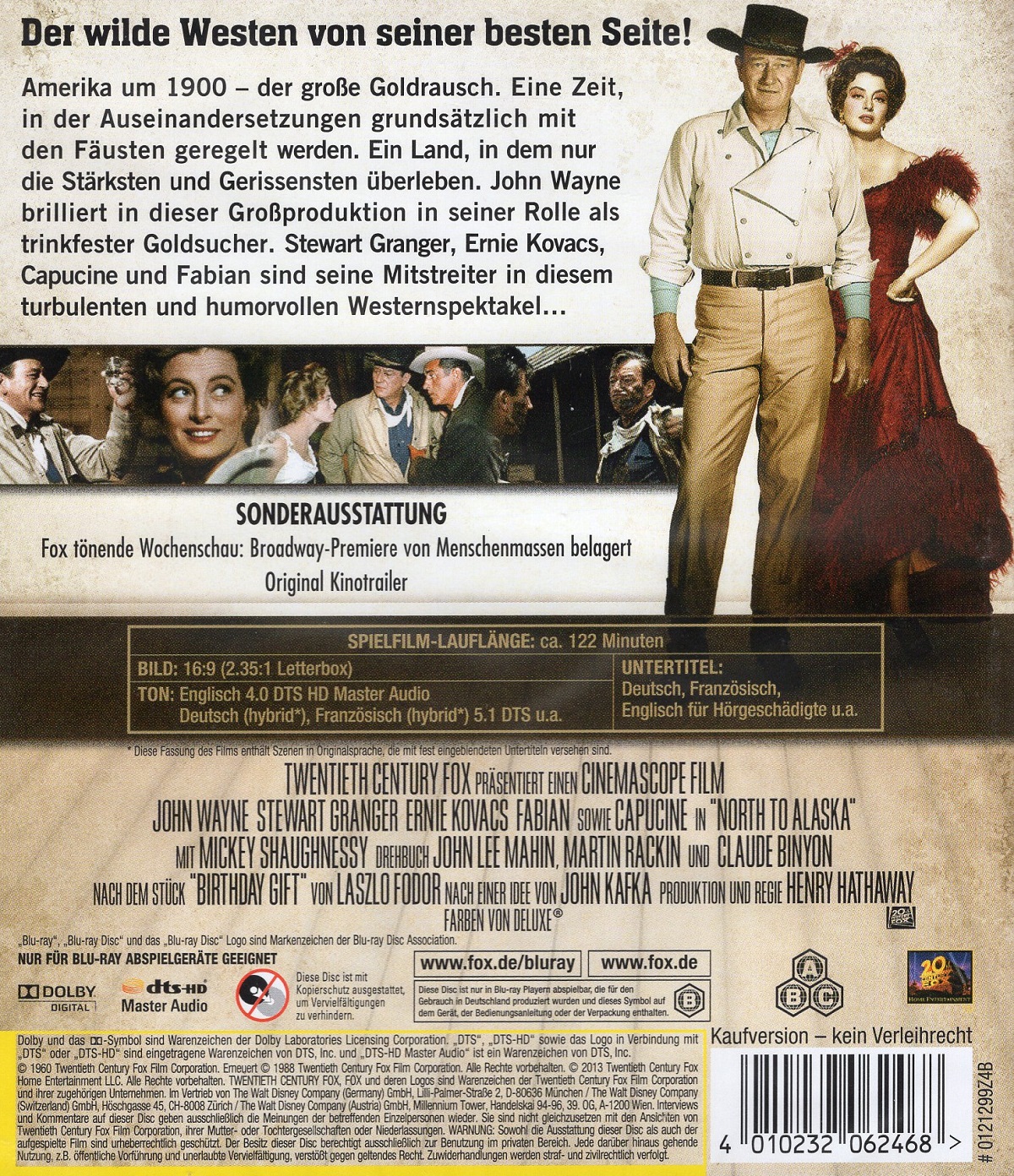 North To Alaska (ej svensk text) (Blu-ray) - 2