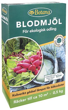 Blodmjöl 0,5kg krav