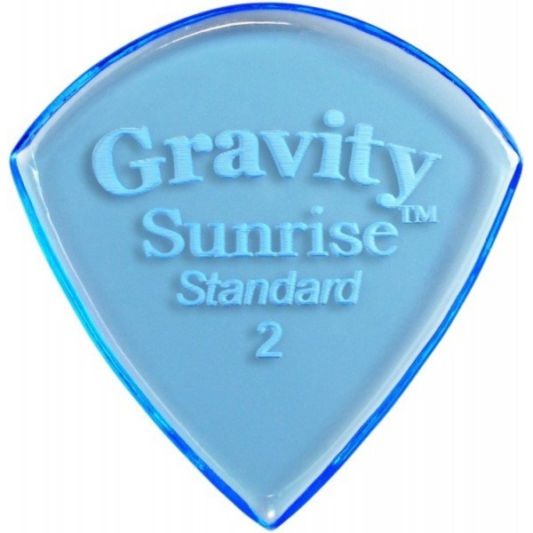 Gravity Picks Sunrise Standard 2.0 mm Polished
