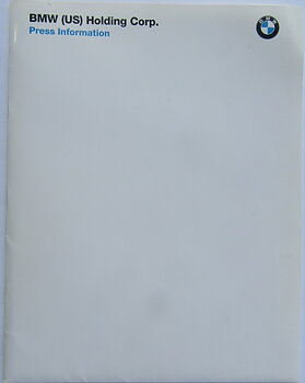 1995 BMW Press Information