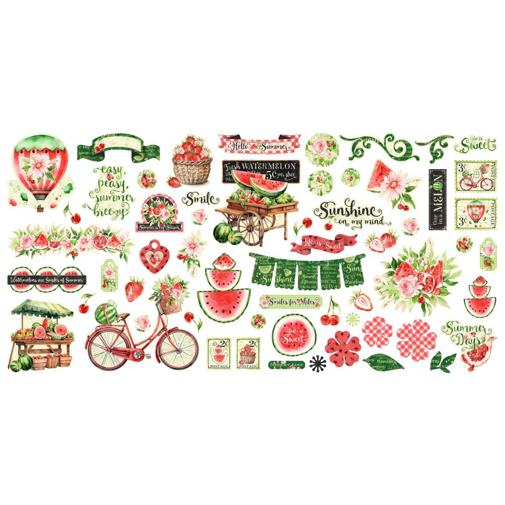 Graphic45 - Ephemera Set - Sunshine On My Mind - 2