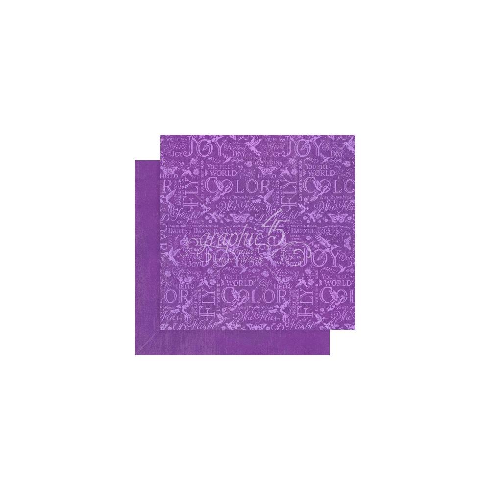  Graphic45 - Flight Of Fancy - Pattern & Solids - 8
