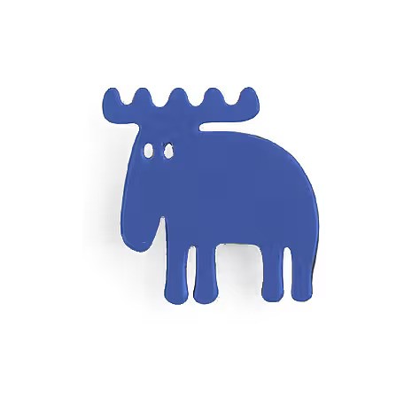 Magnet Moose, blue