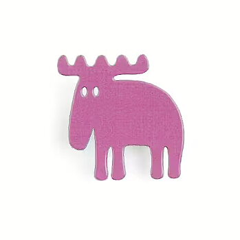 Magnet Moose, pink