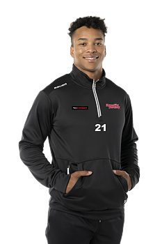 BAUER TEAM FLEECE 1/2 ZIP S23 JR (Svart) Kungälv