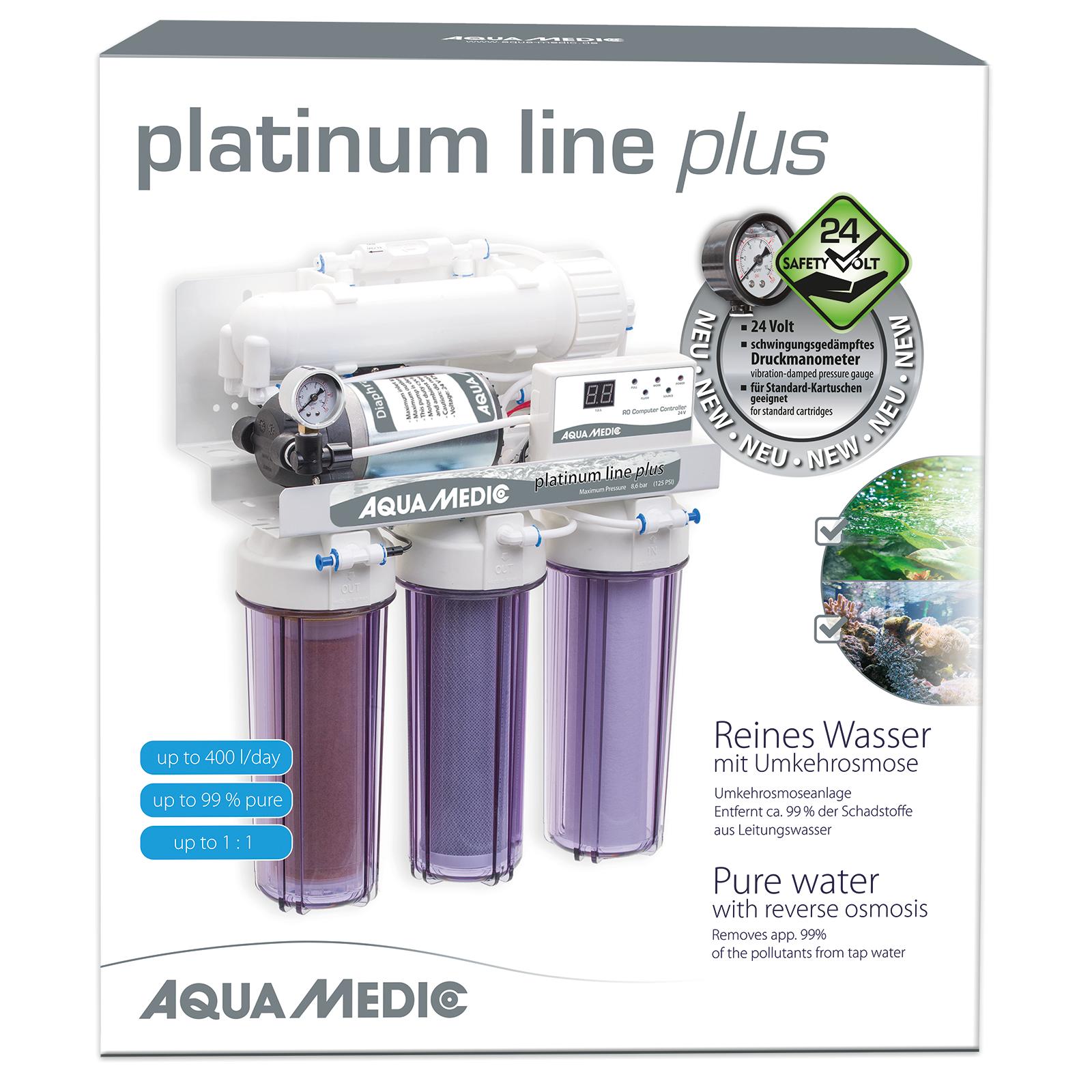 Aqua Medic Platinum Line Plus 400 l/dag
