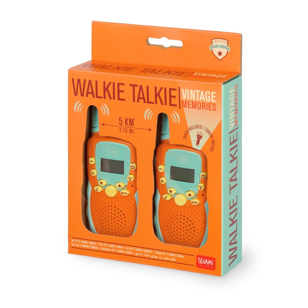 Walkie Talkies, set med 2 st.