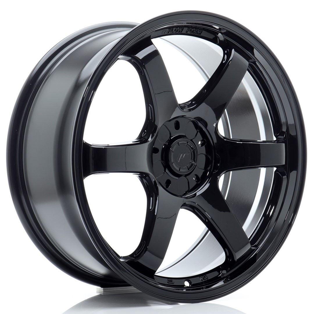 JR Wheels SL03 19x8 ET20-35 Oborrad Gloss Black