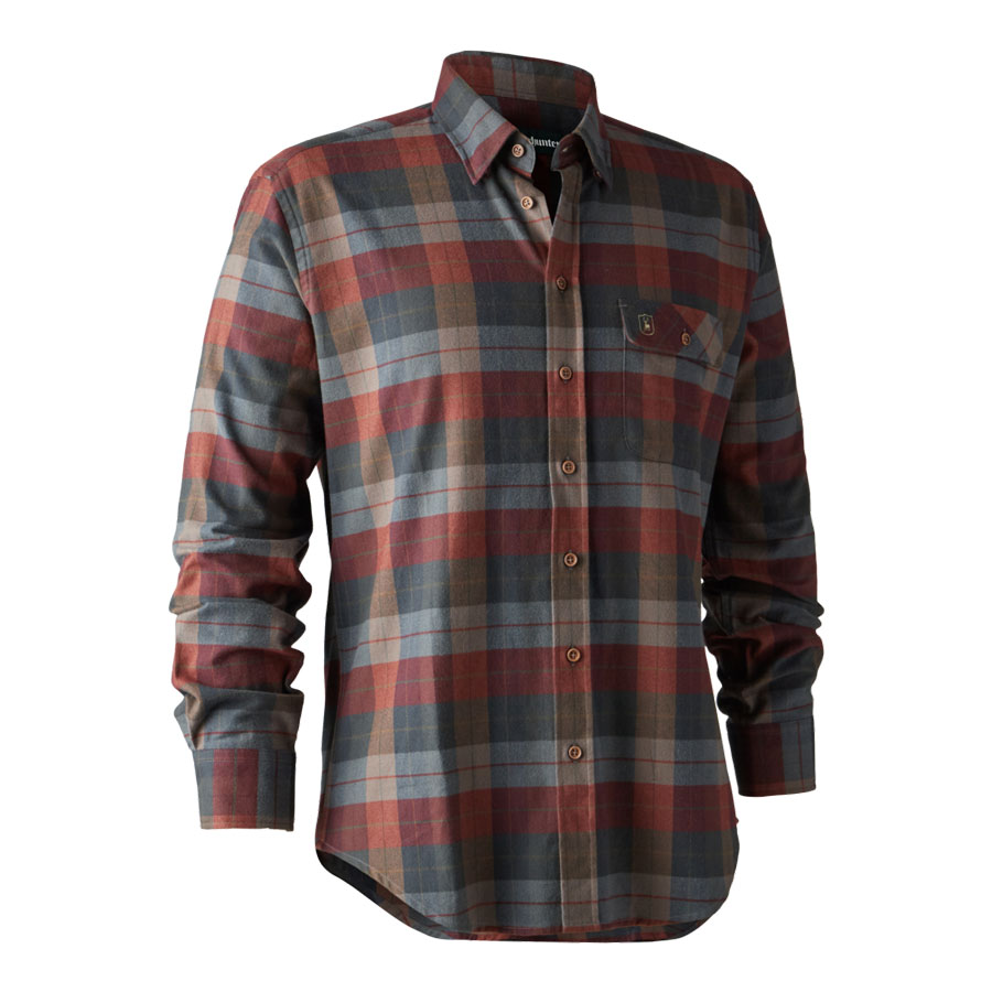 Deerhunter Ryan  Skjorta Red Check