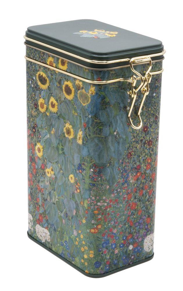 Stor metallburk, Gustav Klimt, Bauerngarten - 6