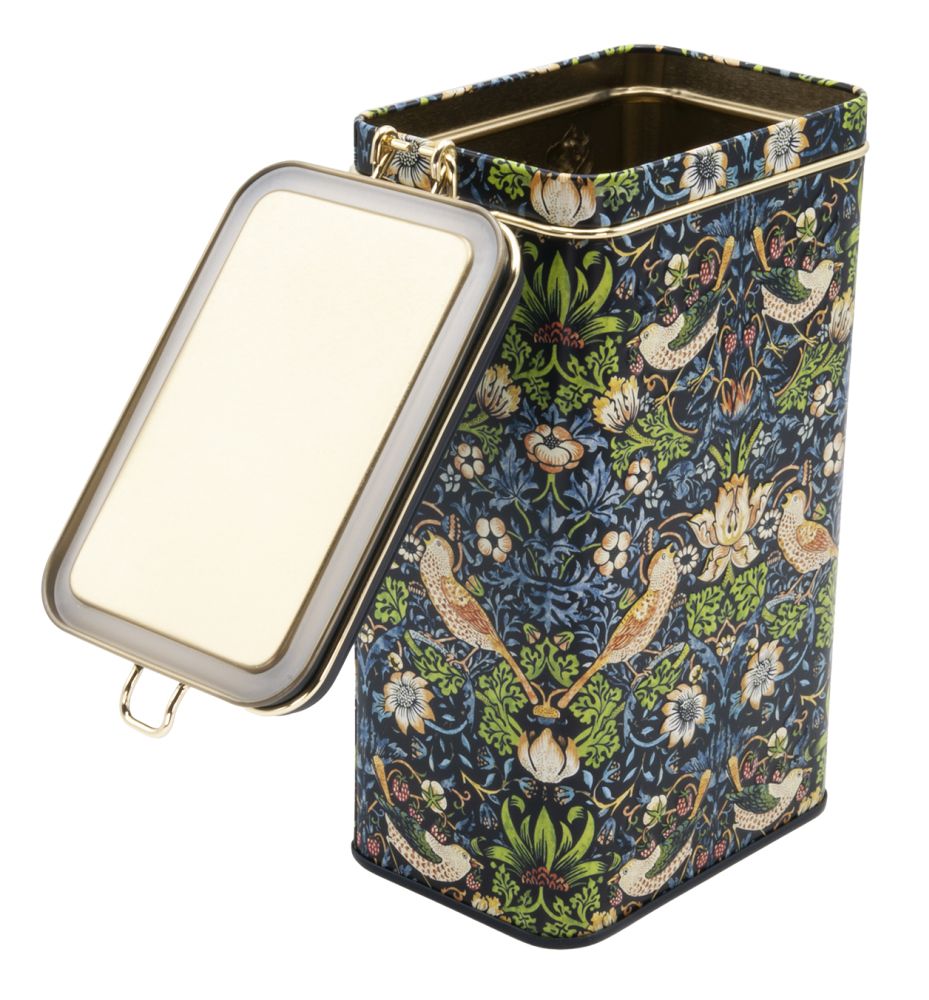 Stor metaldåse, William Morris, Strawberry Thief - 4