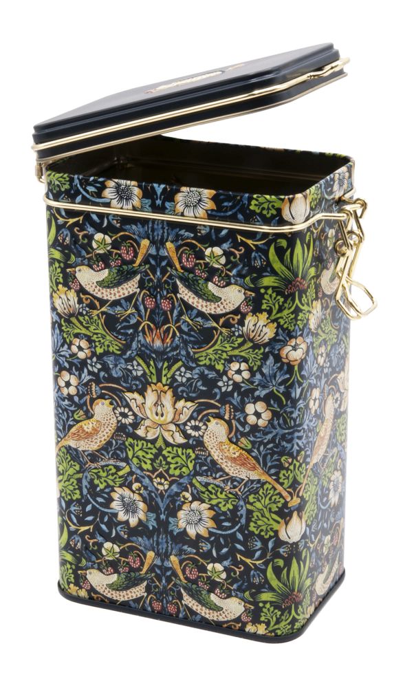 Stor metaldåse, William Morris, Strawberry Thief - 2