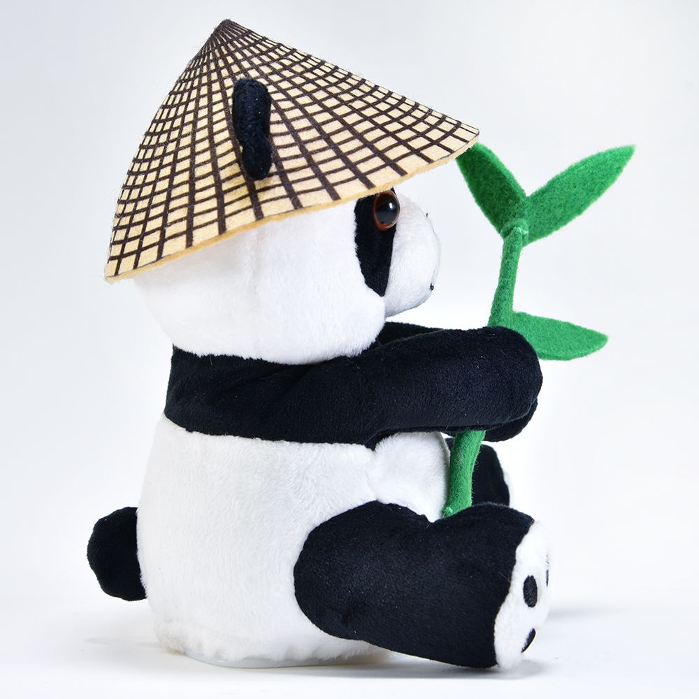 Härmdjur, Panda Bao Bao med hatt och bambu - 4