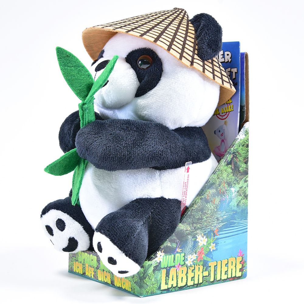 Härmdjur, Panda Bao Bao med hatt och bambu - 8