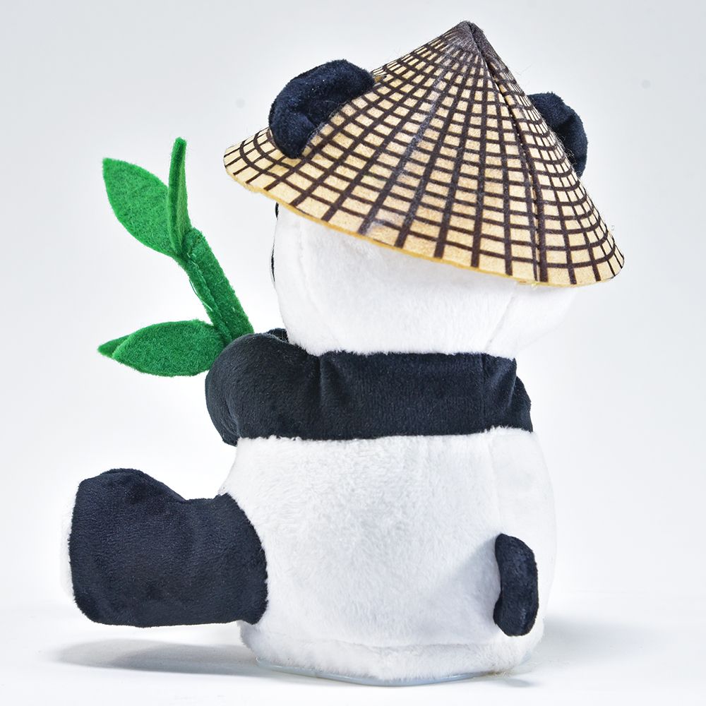Härmdjur, Panda Bao Bao med hatt och bambu - 5