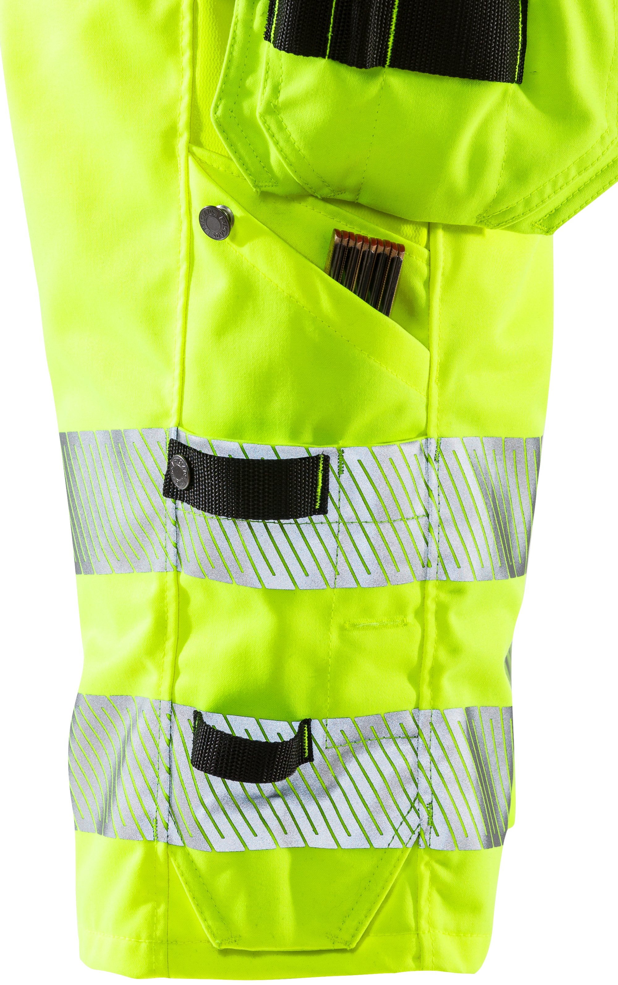 Fristads VARSEL HANTVERKARSHORTS STRETCH 2529 PLU KLASS 1, DAM - 4
