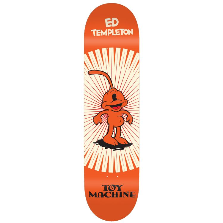 Deck Toy Machine Ed Templeton 'Wires Crossed' Skateboard