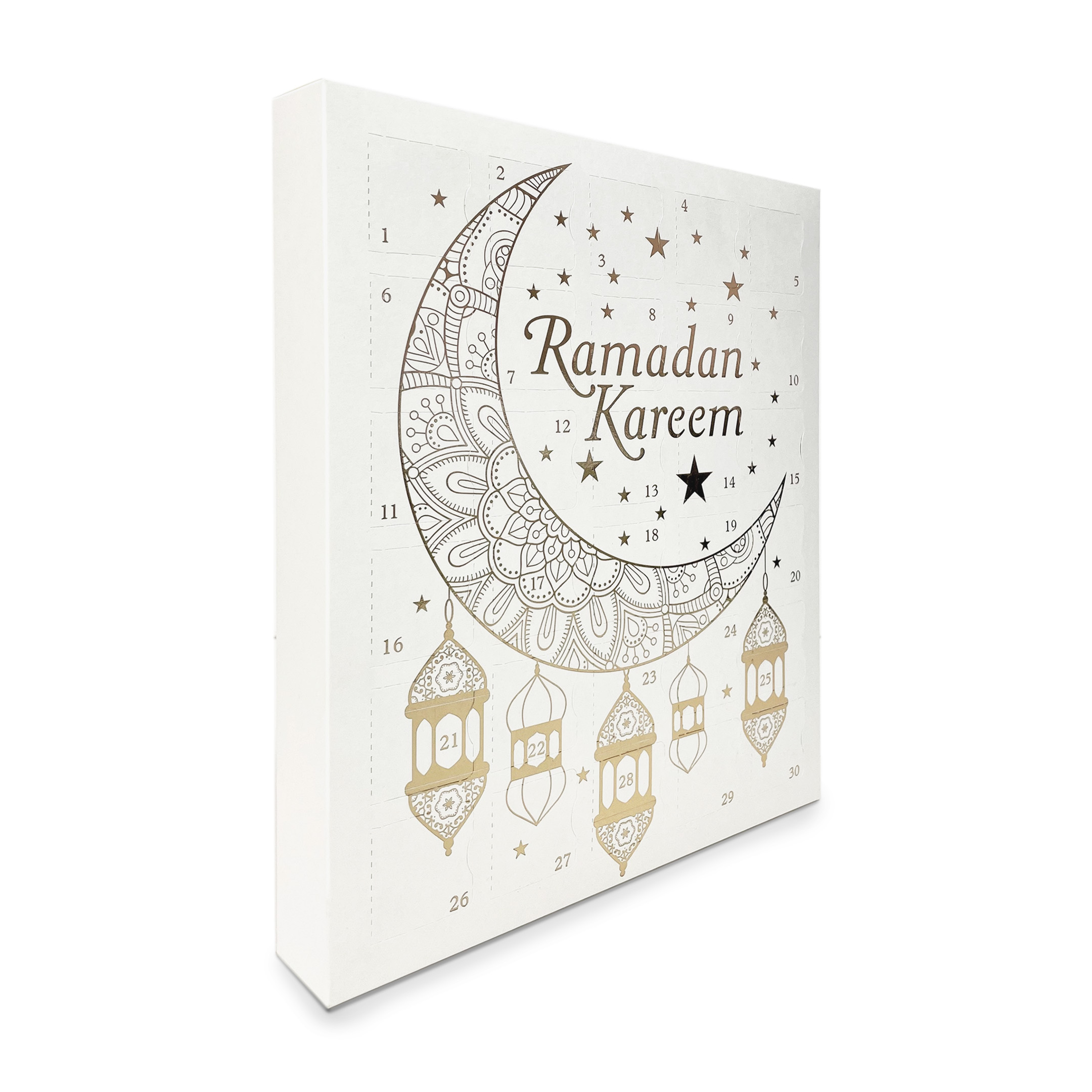 Ramadankalender 30 dagar, vit - 2