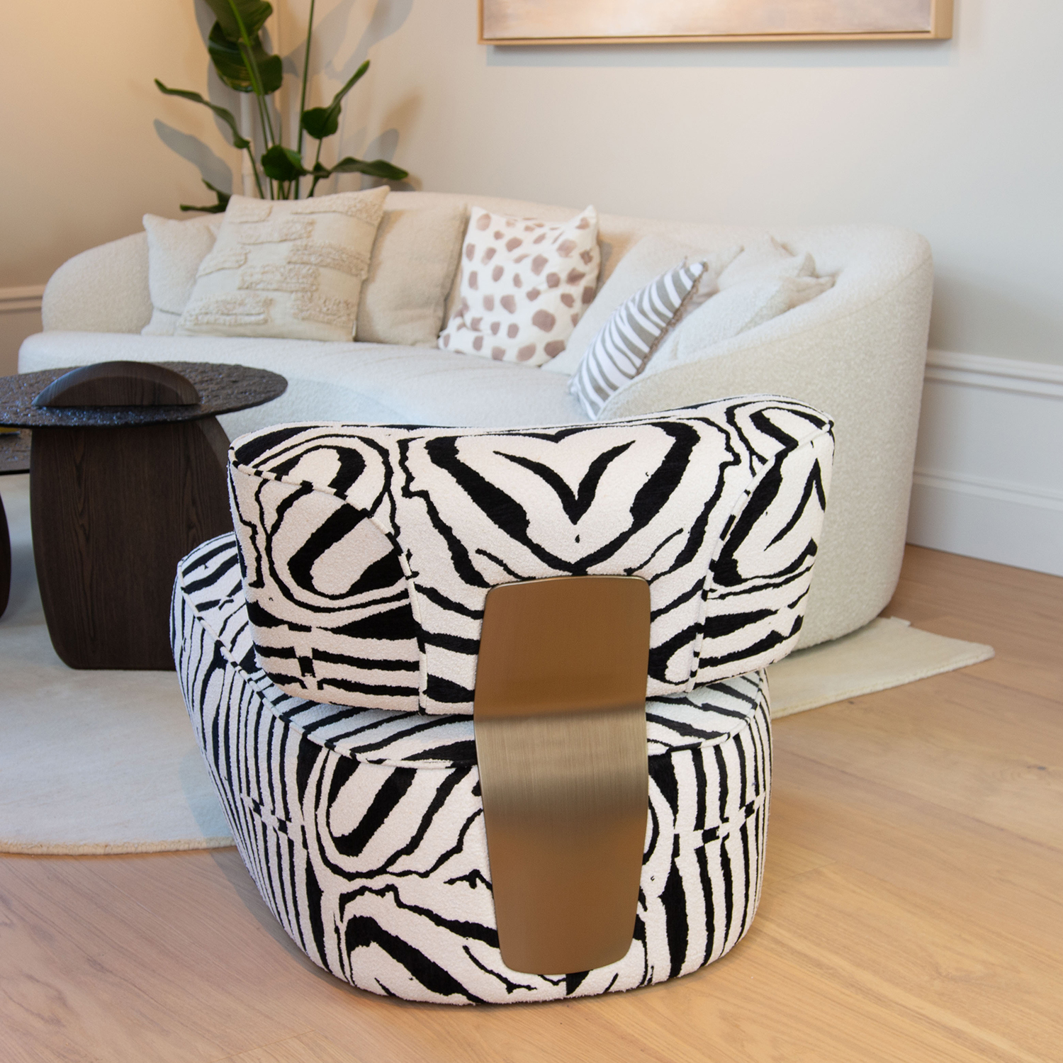 Zebra fåtölj  - 4