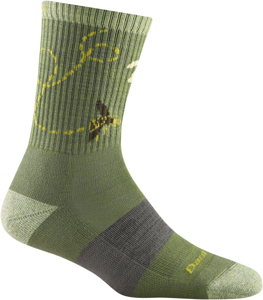 Darn Tough Light Hiker Micro Crew Con Amortiguación Mujer