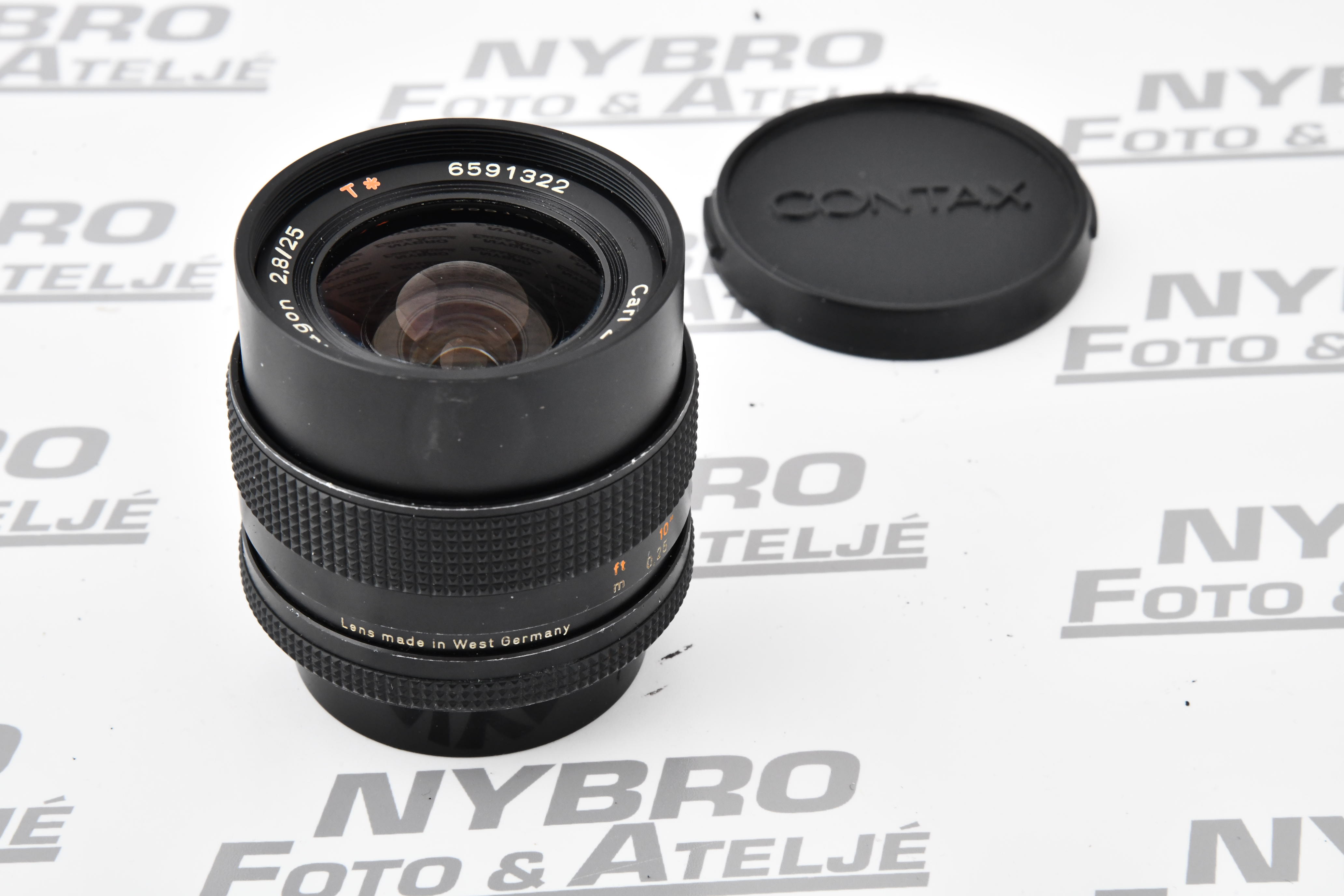 【保証書】CONTAX Carl Zeiss Distagon 35mm F2.8 MMJ レンズ(単焦点)