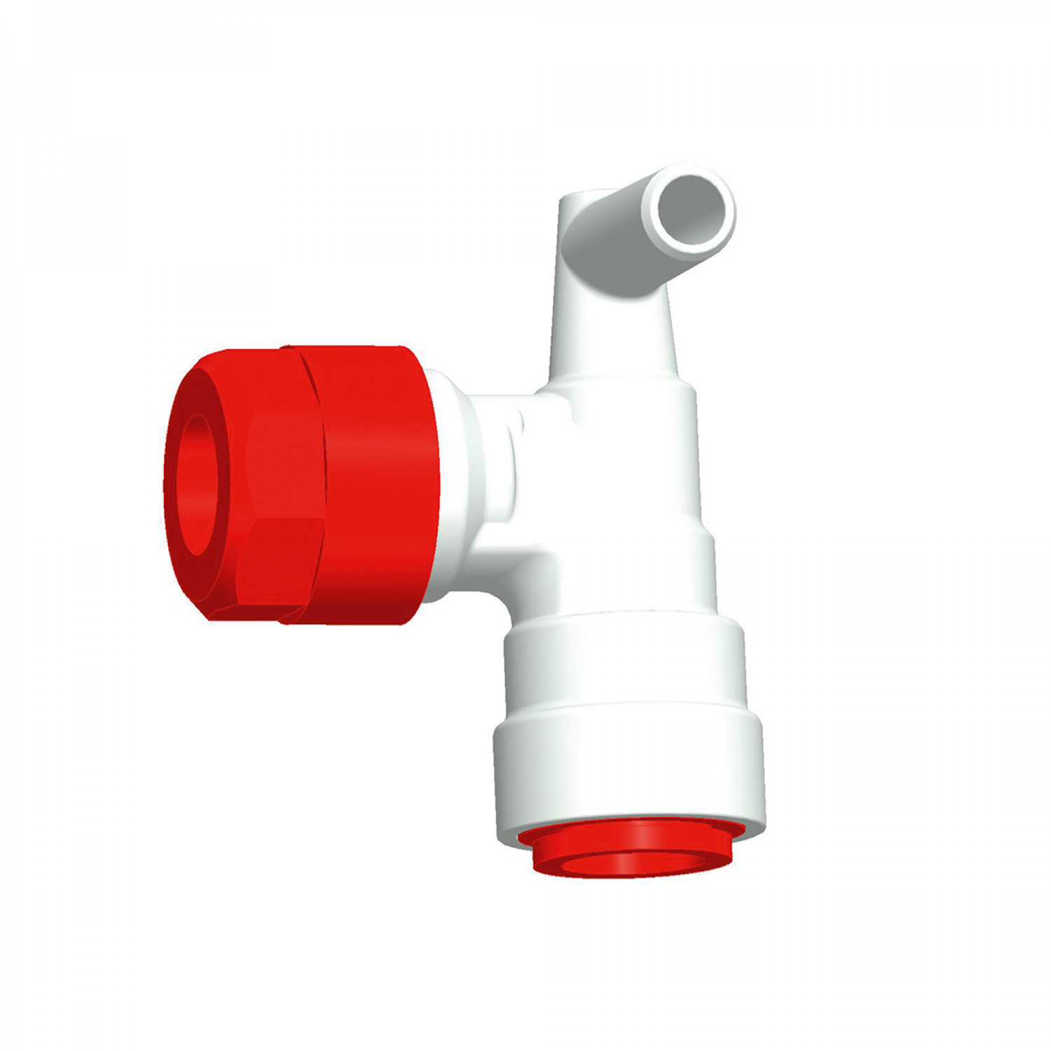 Nippel med inbyggt backventil 3000 - 10mm Slanganslutning - 2