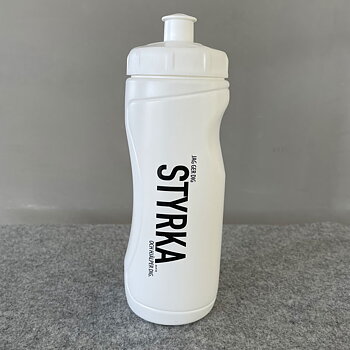 Sportflaska – Styrka, vit