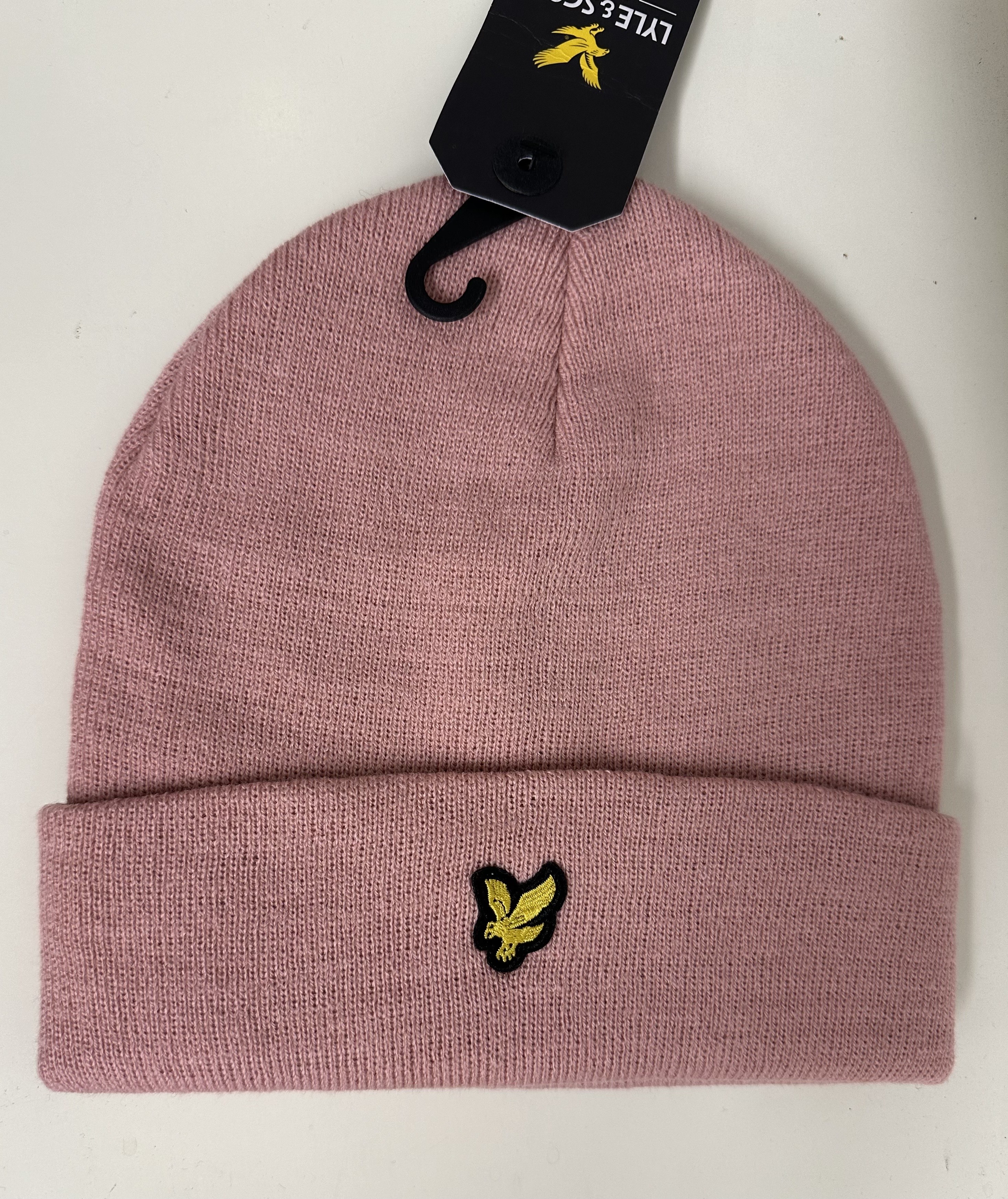 Lyle Eagle Beanie Blush
