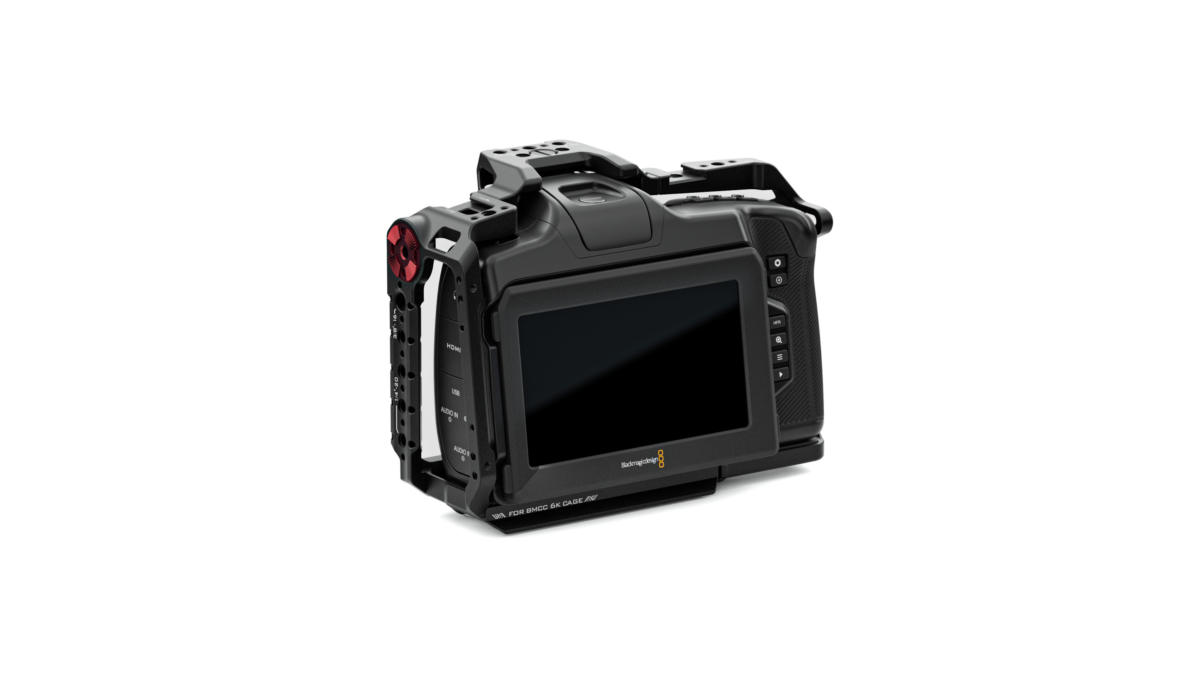 Tilta Full Camera Cage for Blackmagic BMCC 6K Black - 3