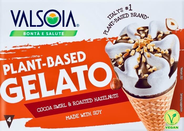 Glasstrutar Choc Hazel 4st Valsoia