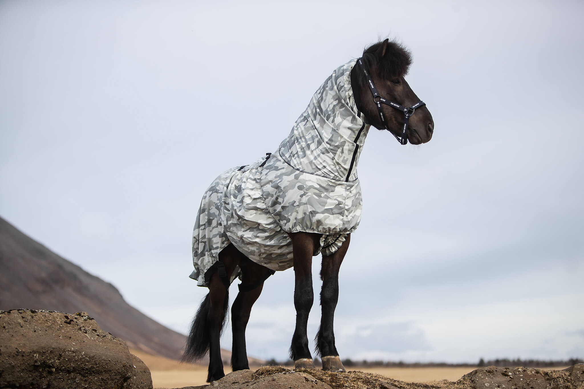 Top Reiter Eksemtäcke "Camo" 125/135