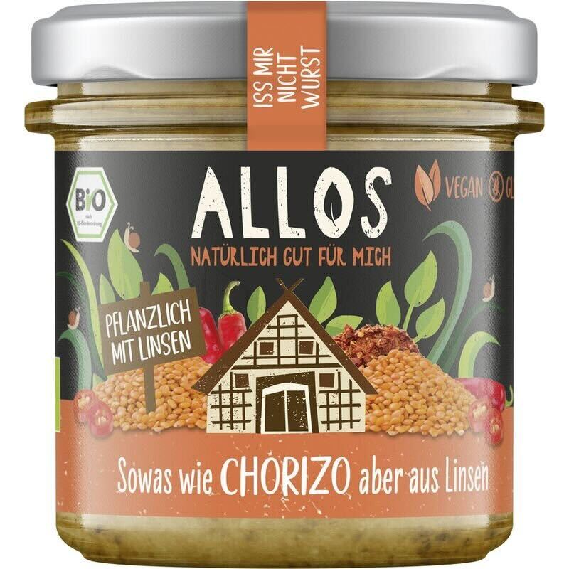 Spread Chorizo 135g Allos Eko